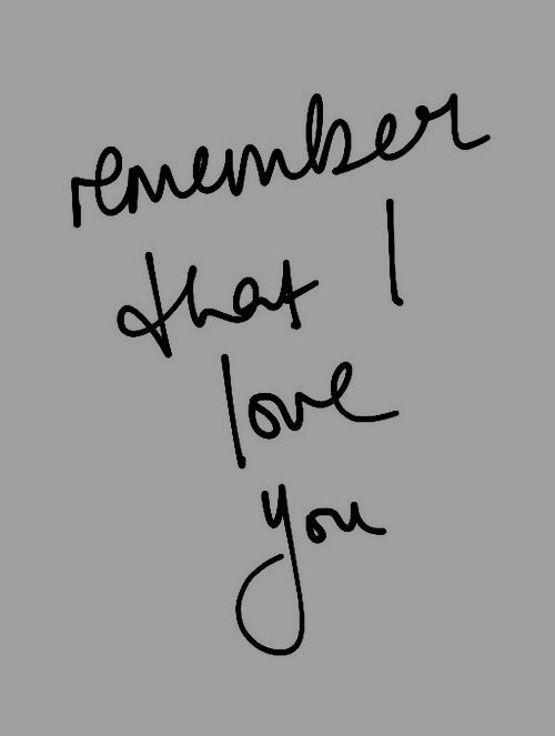 rememberthatiloveyou